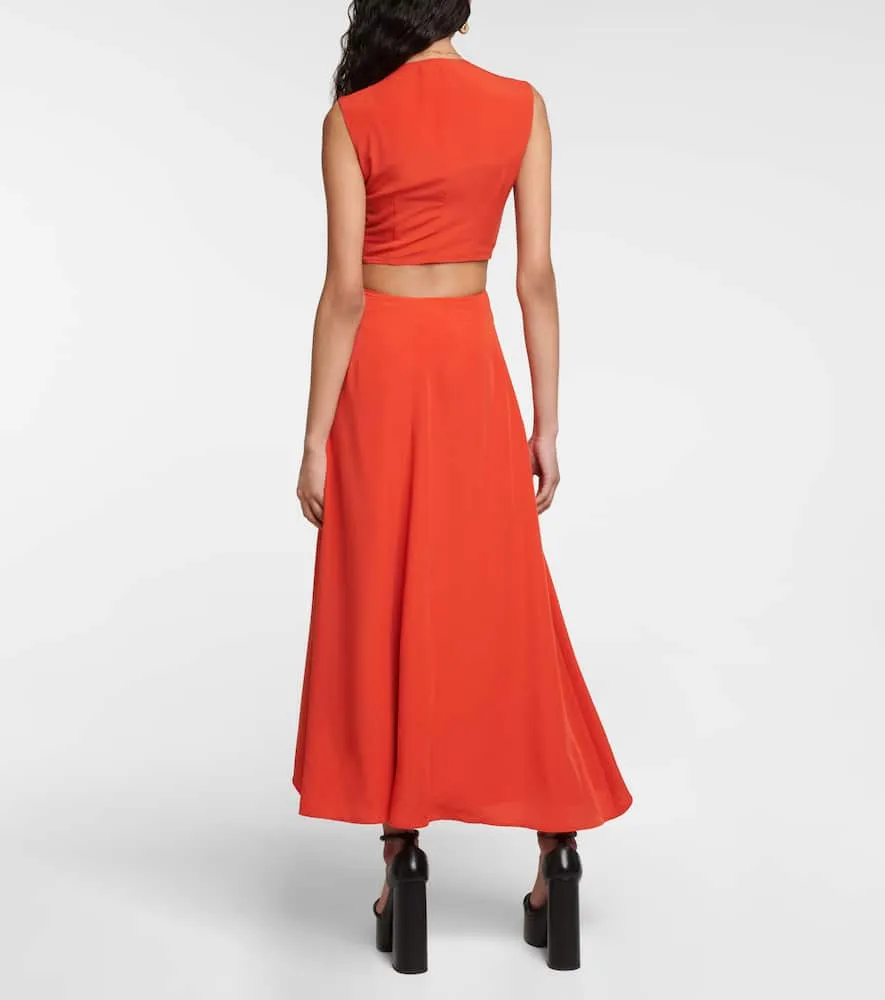 Altuzarra V-neck midi dress