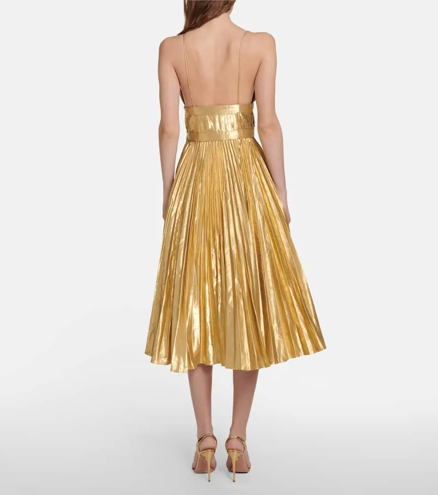 Altuzarra Winda pleated midi dress