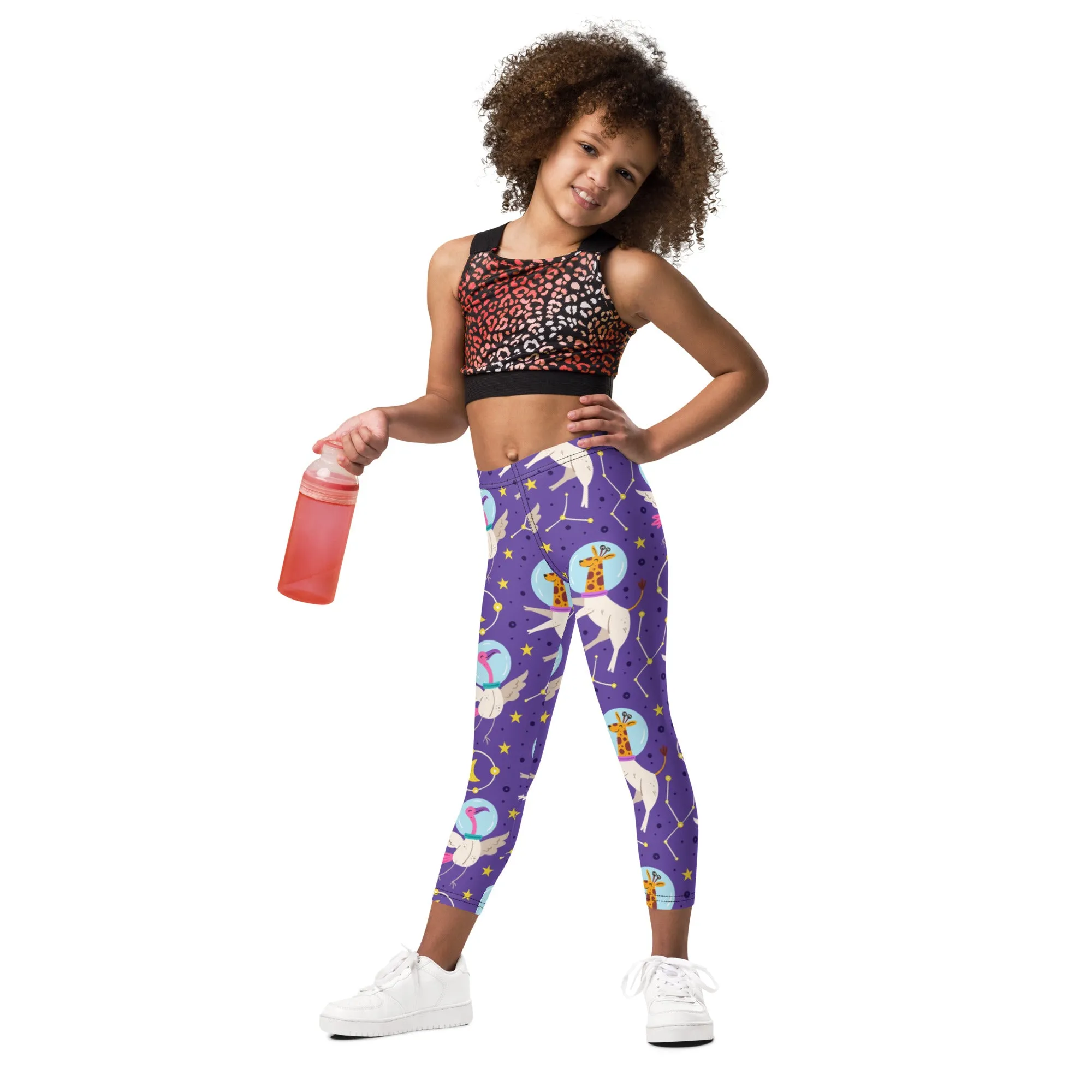 Cosmic Safari Zoo Animal Leggings
