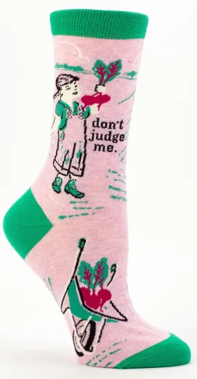 Don't Judge Me Socks (Women's)