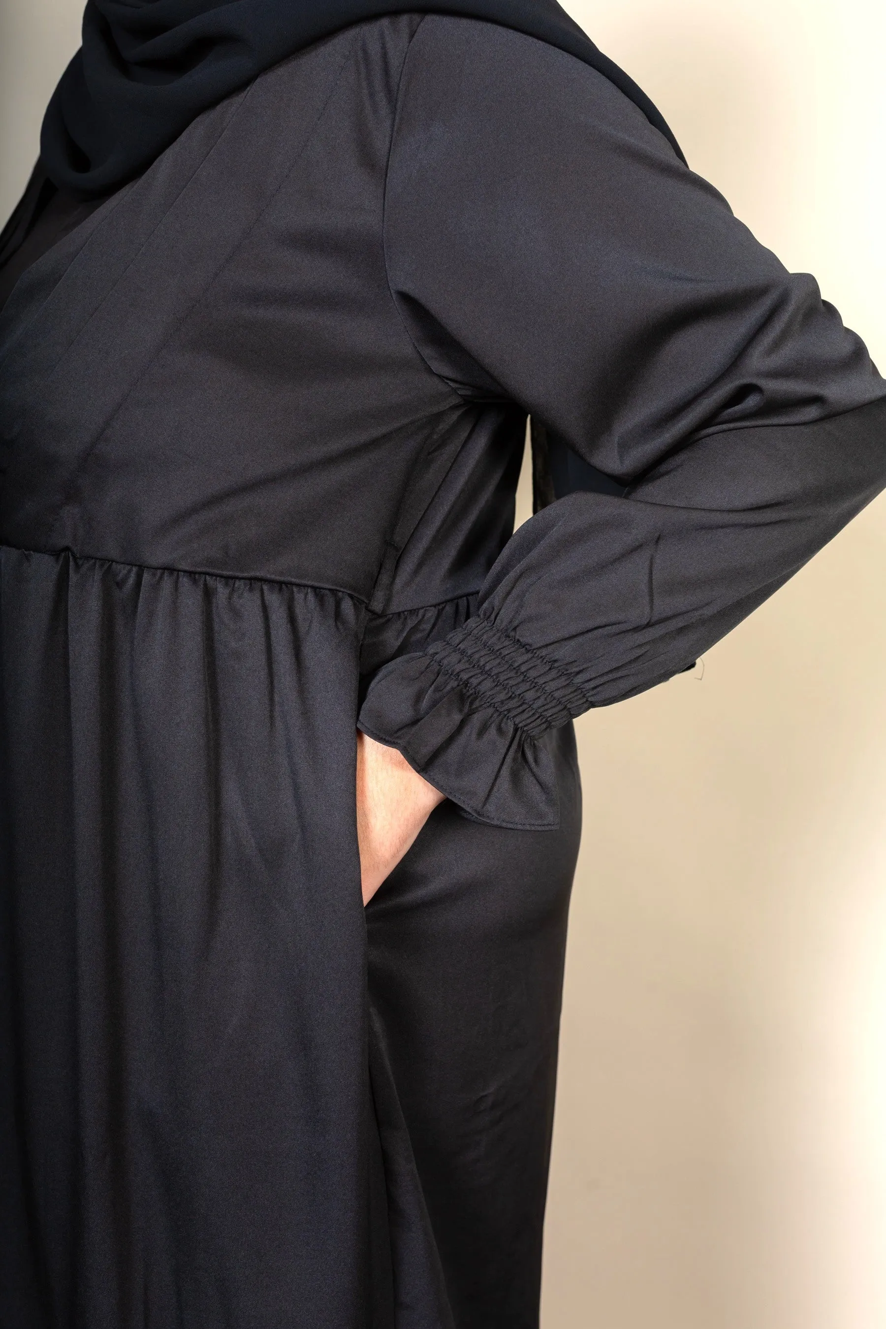 ELMIRA MAXI DRESS - BLACK