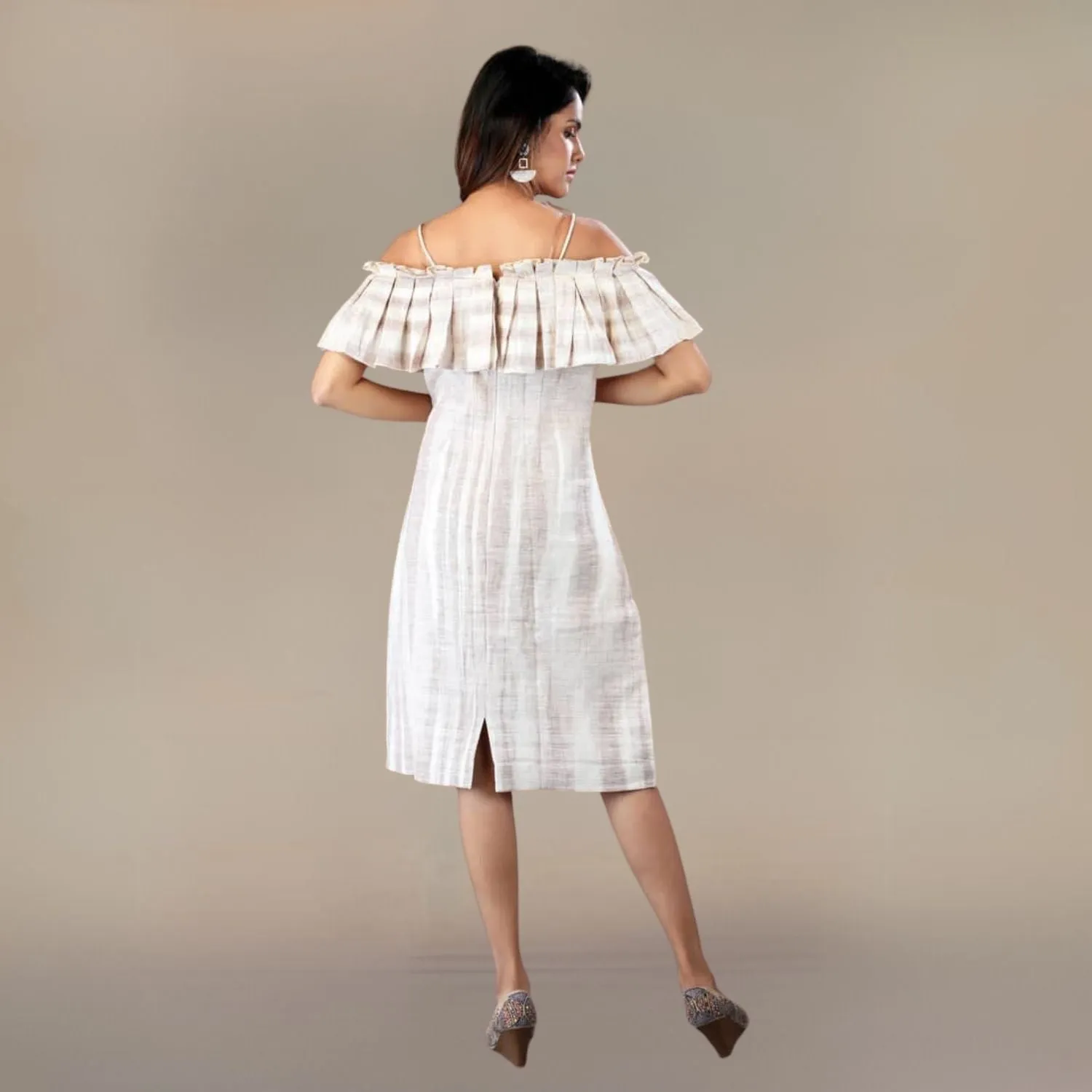 Emma Ivory Shift Dress | Stylish & Comfortable | For Daytime Glam