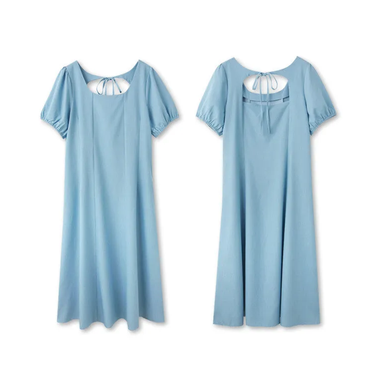 Ob Design Women Party Dinner Cocktail Puff Sleeve Long Maxi Dress Plus Size